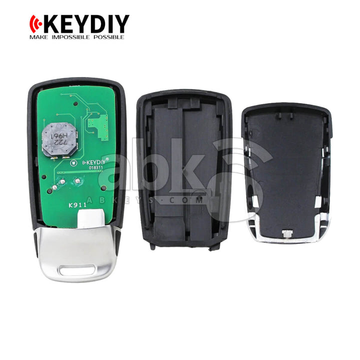 KeyDiy KD Universal Smart key ZB Series Audi Type With 4Buttons ZB26-4 - ABK-4499-ZB26-4 -