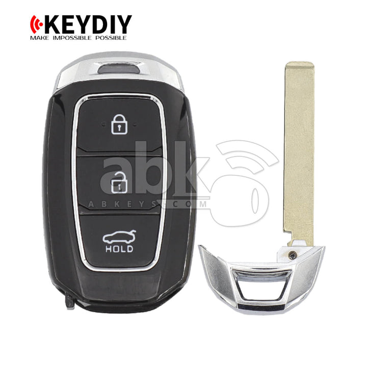 KeyDiy KD Universal Smart key ZB Series Hyundai Type With 3Buttons ZB28 - ABK-4499-ZB28 - ABKEYS.COM