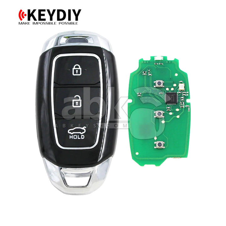 KeyDiy KD Universal Smart key ZB Series Hyundai Type With 3Buttons ZB28 - ABK-4499-ZB28 - ABKEYS.COM
