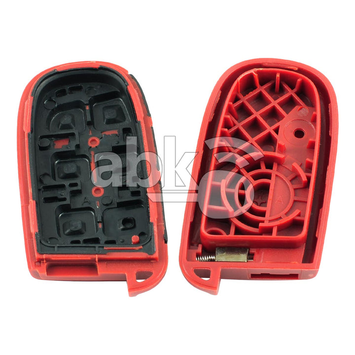 Jeep Chrysler Dodge 2011+ Smart Key Cover 5Buttons SRT Red - ABK-4503 - ABKEYS.COM