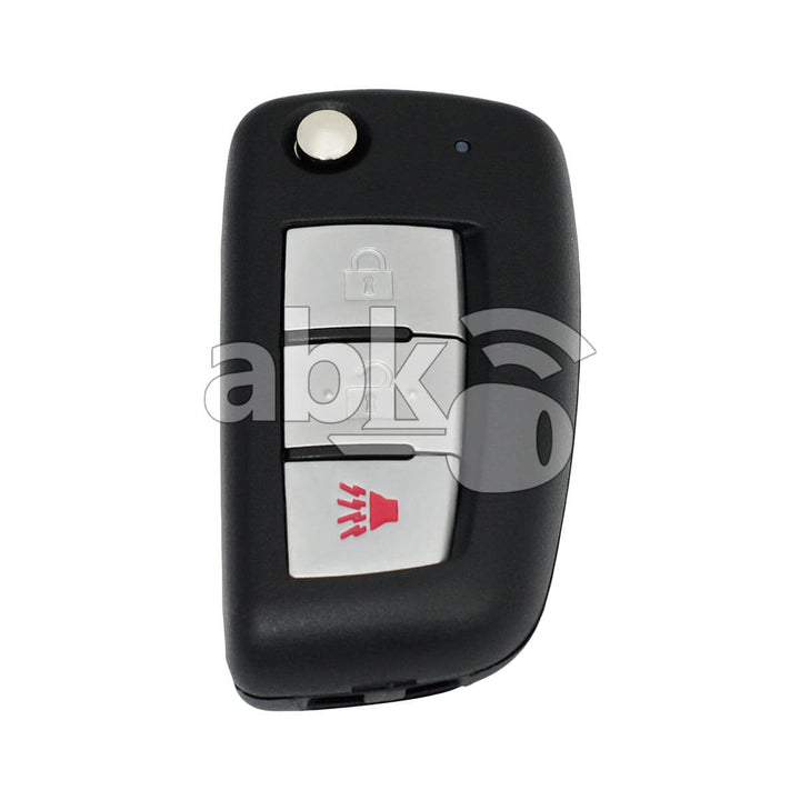Nissan Flip Remote 3Buttons 315MHz NSN14 - ABK-4513 - ABKEYS.COM
