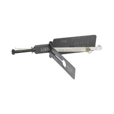 Genuine Lishi T3 Apertura y Decodificador 3 en 1 para HU58 Herramienta Lishi T16 HU58-3IN1