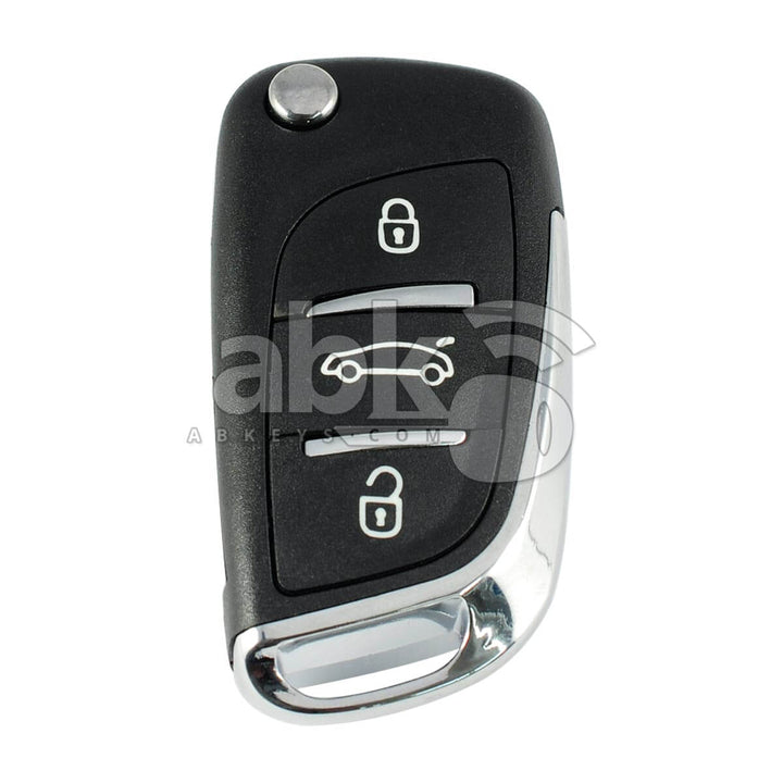 Citroen 2010+ Flip Remote Cover 3Buttons VA2 - ABK-4612 - ABKEYS.COM