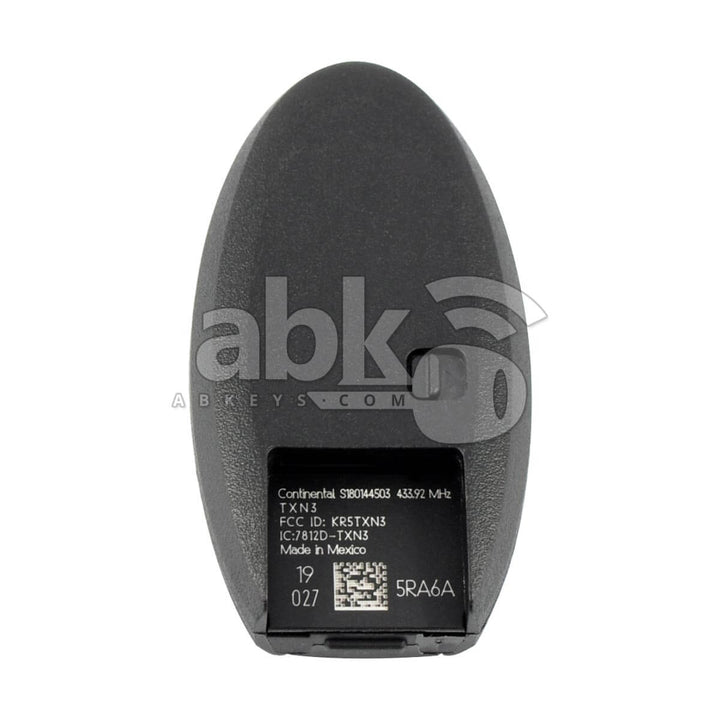Genuine Nissan Kicks 2018+ Smart Key 4Buttons 285E3-5RA6A 433MHz KR5TXN3 - ABK-4690 - ABKEYS.COM