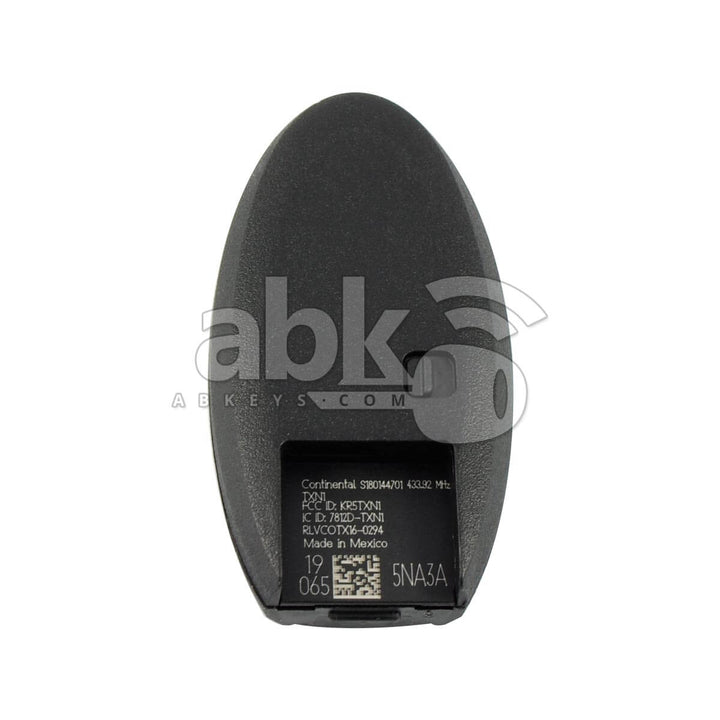 Genuine Infiniti QX50 2019+ Smart Key 4Buttons 285E3-5NA3A 433MHz KR5TXN1 - ABK-4691 - ABKEYS.COM