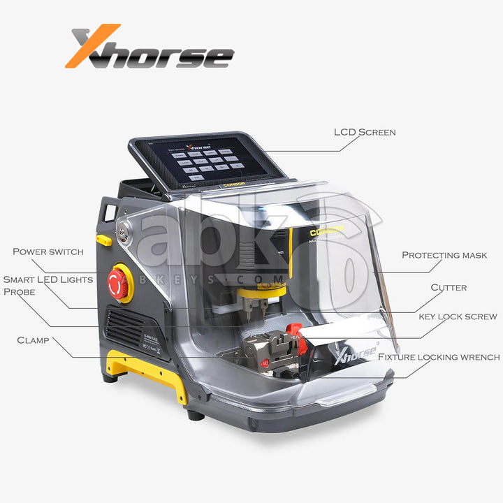 Xhorse Condor XC-Mini Plus II Key Cutting Machine - ABK-4720 - ABKEYS.COM