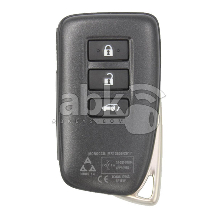 Genuine Lexus RX350 RX450HL 2016+ Smart Key 3Buttons 89904-48L01 89904-48J50 433MHz BP1EW - ABK-4721
