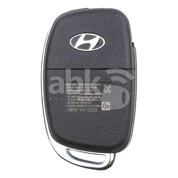 Genuine Hyundai Tucson 2015+ Flip Remote 4Buttons 95430-D3010 433MHz TQ8-RKE-4F25 - ABK-4727 -