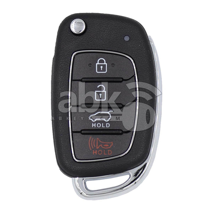 Genuine Hyundai Ioniq 2017+ Flip Remote 4Buttons 95430-G2010 433MHz SY5AERGE04 - ABK-4746 -
