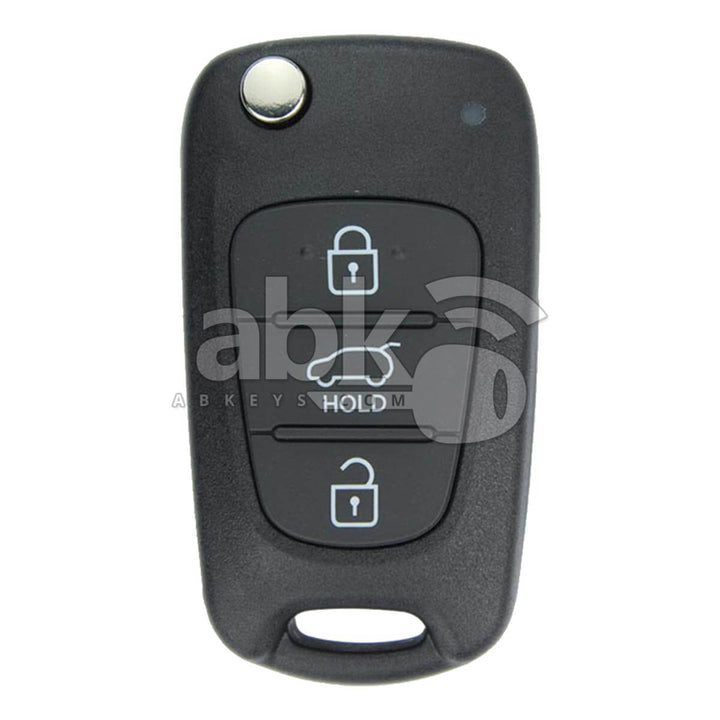 Genuine Hyundai Veloster 2011+ Flip Remote 3Buttons 95430-2V000 95430-2V001 433MHz SEKS-AM08FTX -