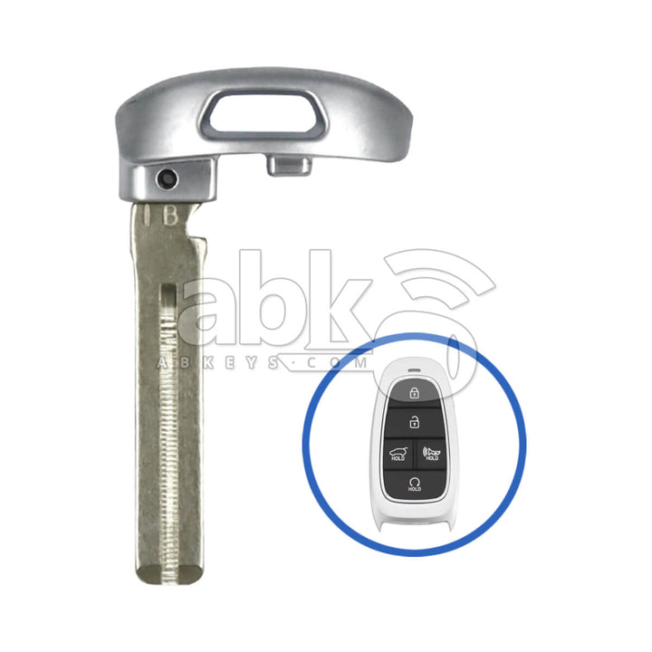 Genuine Hyundai Sonata Nexo 2019+ Smart Key Blade 81996-M5000 TOY40 - ABK-4832 - ABKEYS.COM