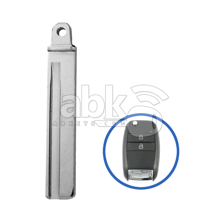 Kia Picanto 2015+ Flip Remote Key Blade 81996-1Y700 HYN17 - ABK-4889 - ABKEYS.COM
