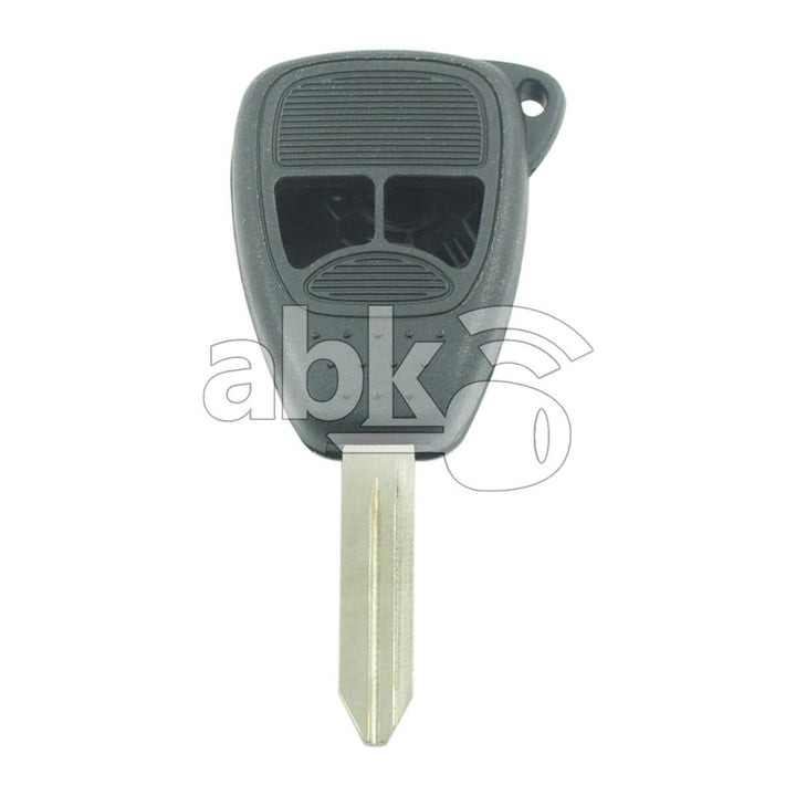 Jeep Chrysler Dodge 2005+ Key Head Remote Cover 2Buttons CY22 - ABK-489 - ABKEYS.COM