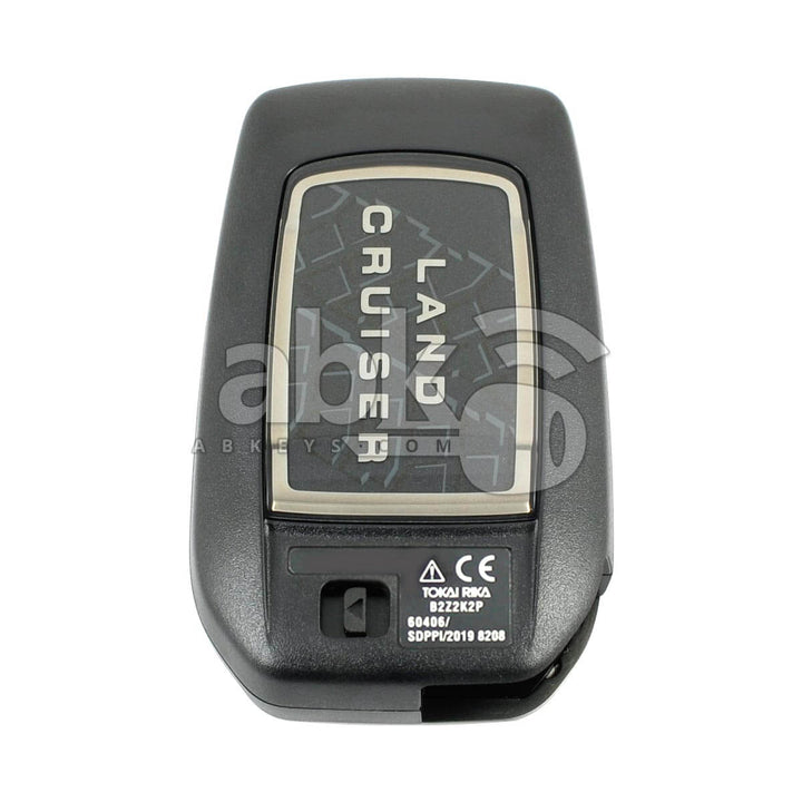 Genuine Toyota Land Cruiser 2020+ Smart Key 4Buttons 89904-60X80 433MHz B2Z2K2P P1 A9 - ABK-4904 -