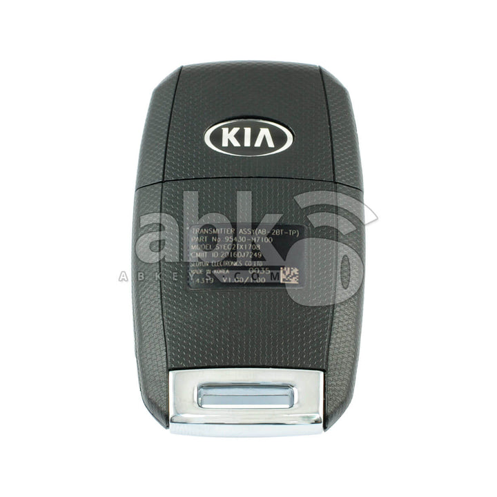 Genuine Kia Soluto 2019+ Flip Remote 2Buttons 95430-H7100 433MHz - ABK-4928 - ABKEYS.COM