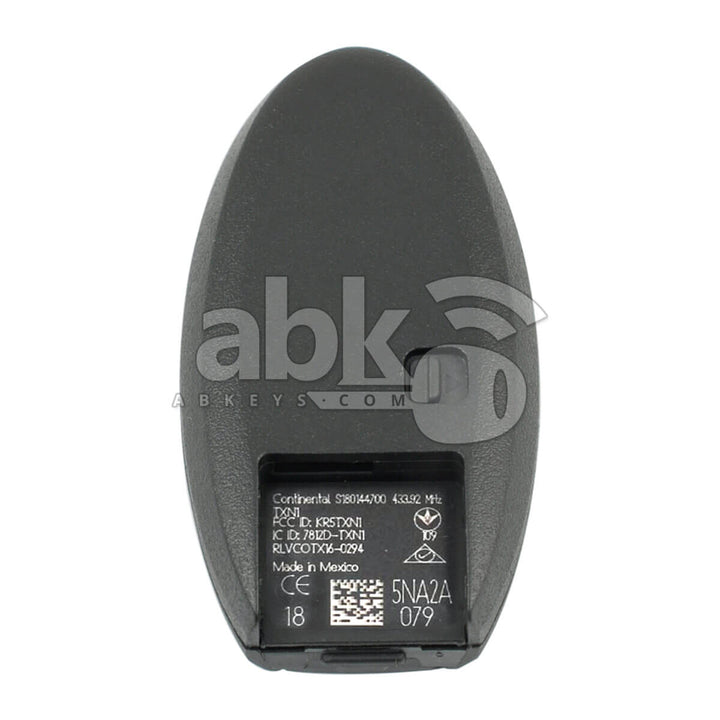 Genuine Infiniti QX50 2018+ Smart Key 3Buttons 285E3-5NA2A 433MHz KR5TXN1 - ABK-4929 - ABKEYS.COM