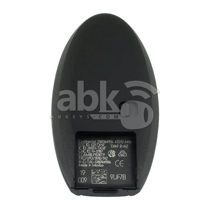 Genuine Nissan Murano Pathfinder 2018+ Smart Key 5Buttons 285E3-9UF7A 285E3-9UF7B 433MHz KR5TXN7 -