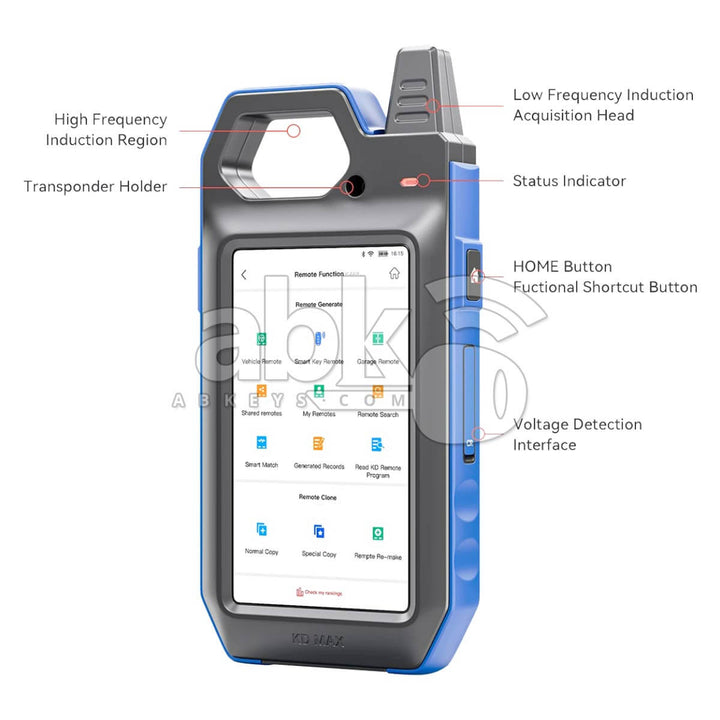 KeyDiy KD-MAX Key Tool & Remote Generator 2023 Version - ABK-5000 - ABKEYS.COM