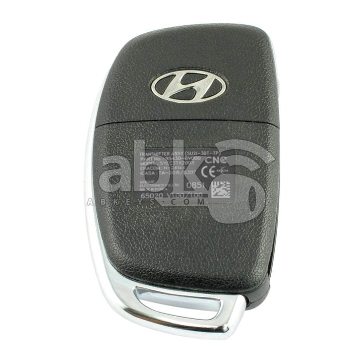 Genuine Hyundai Creta 2021+ Flip Remote 3Buttons 95430-BV000 433MHz SYEC3TX2003 - ABK-5002 -