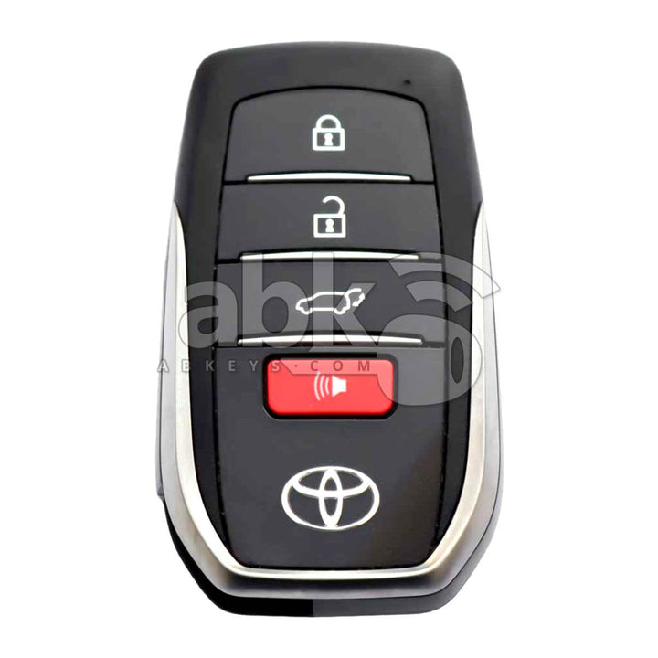 Genuine Toyota Land Cruiser 2021+ Smart Key 4Buttons 8990H-60460 433MHz B3N2K2R - ABK-5076 -