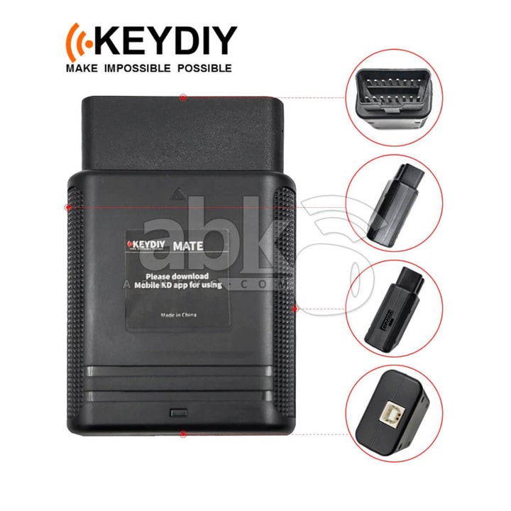 KeyDiy KD-Mate Key Programming Device - Compatible with KD-X2 and KD-MAX - ABK-5100 - ABKEYS.COM
