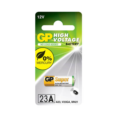 Batería GB Mando 23A Para Mandos y Llaves Inteligentes