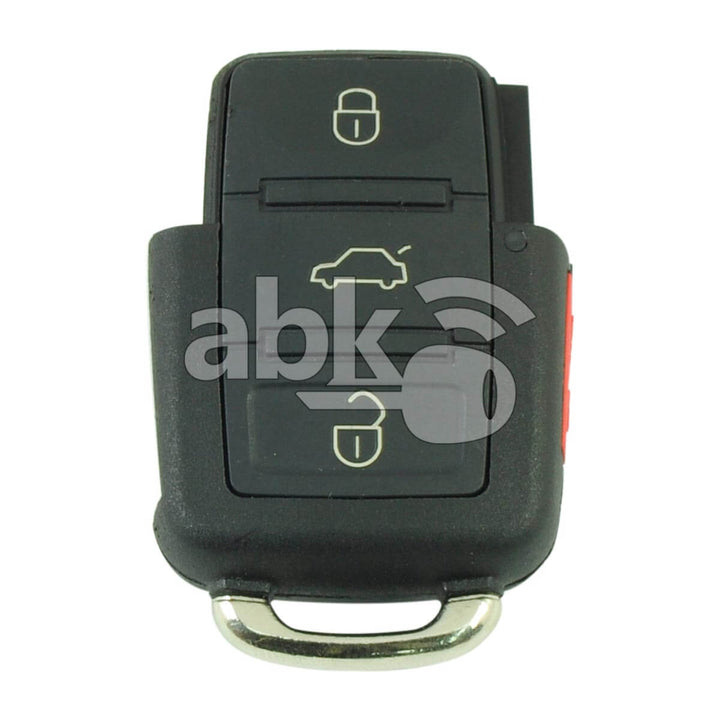 Genuine Volkswagen Golf Passat Beetle Bora 1998+ Flip Remote 4Buttons 1J0959753T 315MHz NBG 735868 -
