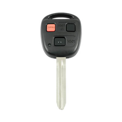 Оригинальная Головка Ключа Брелок Toyota Land Cruiser 2003-2007, 3Кнопки 89070-60750 315MHz, HYQ1512V, TOY43