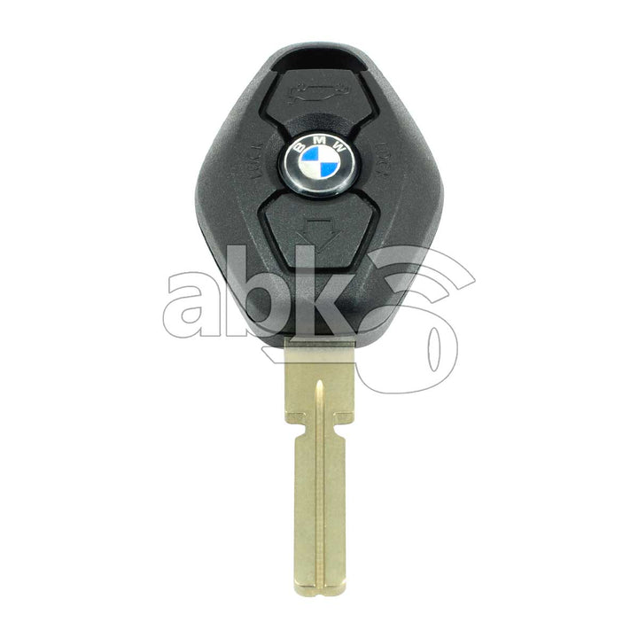 Genuine Bmw 3 5 7 Series 1997+ Key Head Remote 3Buttons 433MHz LX8FZV HU58 - ABK-700 - ABKEYS.COM
