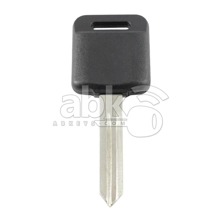 Nissan Transponder Key 4D-60 NSN14 Chrome Logo - ABK-715 - ABKEYS.COM