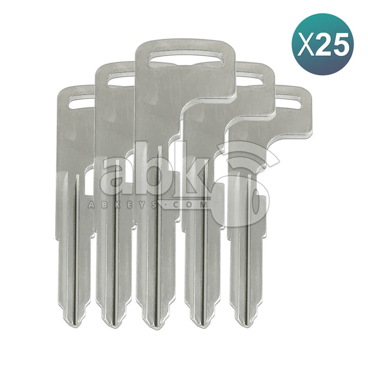 Mitsubishi 2008+ Smart Key Blade 25Pcs Bundle 6370A770 6370C158 6370C155 MIT11R - ABK-758-OFF25 -