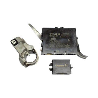 Оригинальный Комплект Смарт-Ключ Система Lexus IS + Код ECU ID + Блокировка Руля 89990-53310 89784-53040 45020-30B20