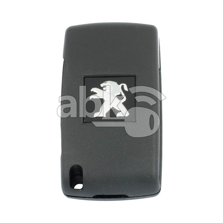 Peugeot 307 407 2005+ ASK Flip Remote 3Buttons 433MHz CE0536 VA2 - ABK-855 - ABKEYS.COM