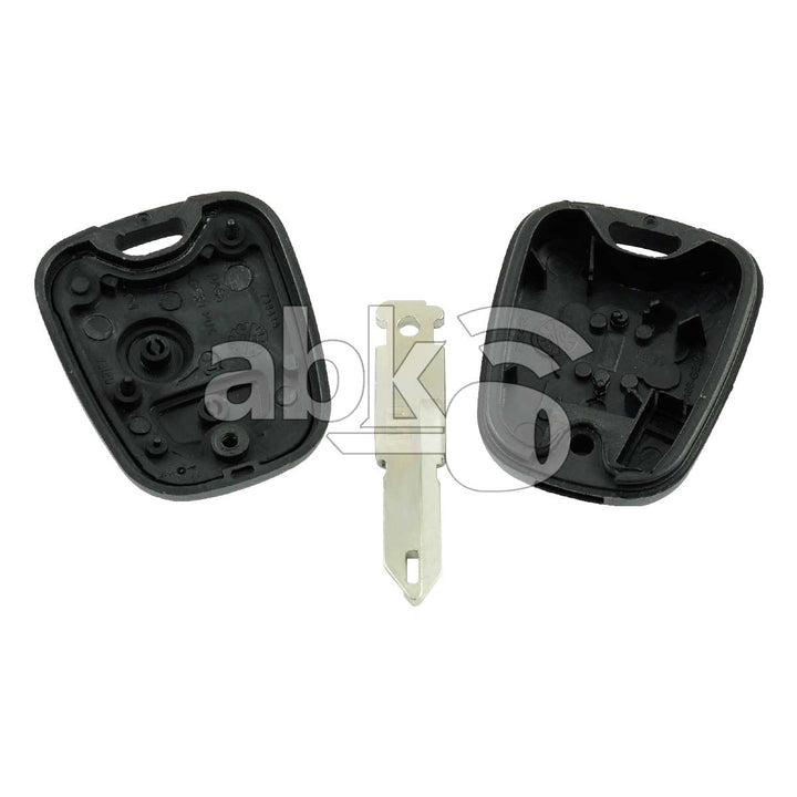 Peugeot 2002+ Key Head Remote Cover 2Buttons NE72 - ABK-856 - ABKEYS.COM