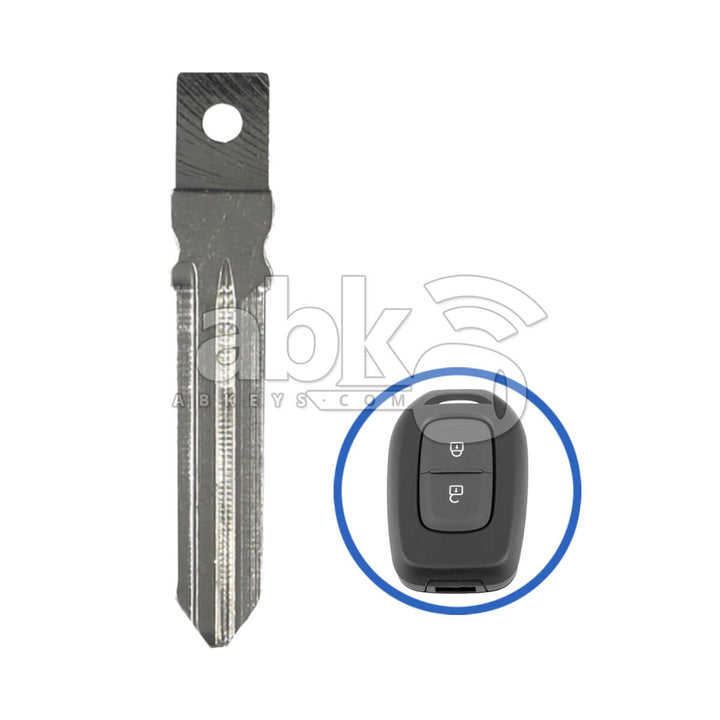 Renu 2012+ Key Head Remote Key Blade HU179 - ABK-861 - ABKEYS.COM