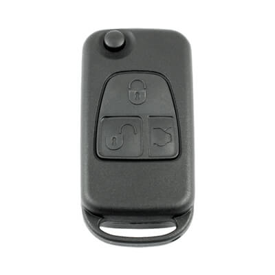 Mercedes Benz S Class 1996-1998 Flip Remote Cover, 3Buttons, HU39