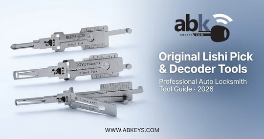 Best Original Lishi Lock Picking and Decoder Tools for Auto Locksmiths 2026 Guide by ABKEYS