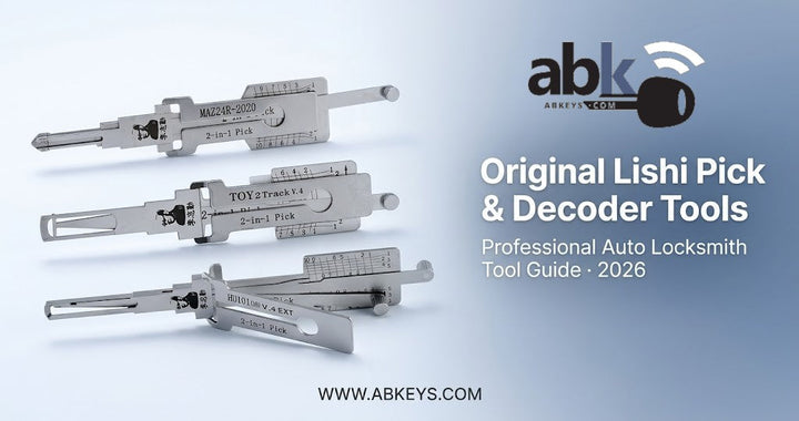Best Original Lishi Pick & Decoder Tools for Auto Locksmiths