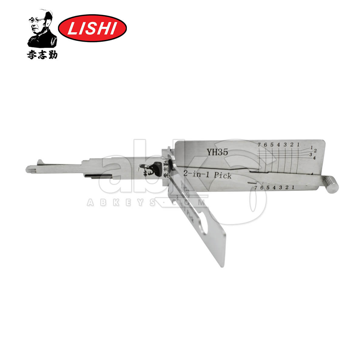 Original Lishi YH35 2-in-1 Pick & Decoder for Yamaha Lishi Tool - ABK-1005 - ABKEYS.COM