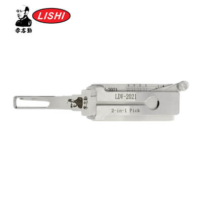 Отмычка и Декодер Lishi LDV 2021+ 2-в-1 Оригинальный для Лазерного Ключа LDV Инструмент Lishi