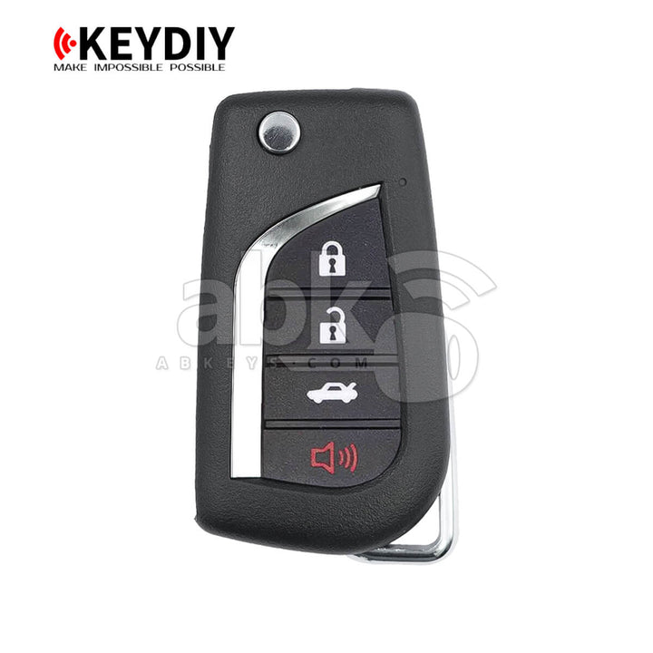 KeyDiy KD Universal Remote B Series Toyota Type With 4Buttons B13-4 - ABK-1010-B13-4 - ABKEYS.COM