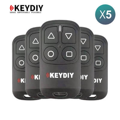 KeyDiy KD Mando Universal Serie B Tipo Garaje Con 4Botones B32 5 Uds Lote