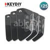KeyDiy KD Universal Remote B Series Golf8 Type With 3Buttons B33 25Pcs Bundle - ABK-1010-B33-OFF25