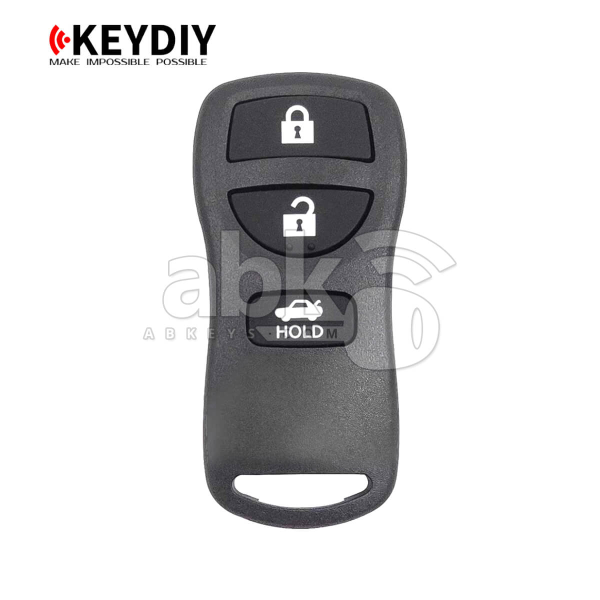 KeyDiy KD Universal Remote B Series Nissan Type With 3Buttons B36-3 - ABK-1010-B36-3 - ABKEYS.COM