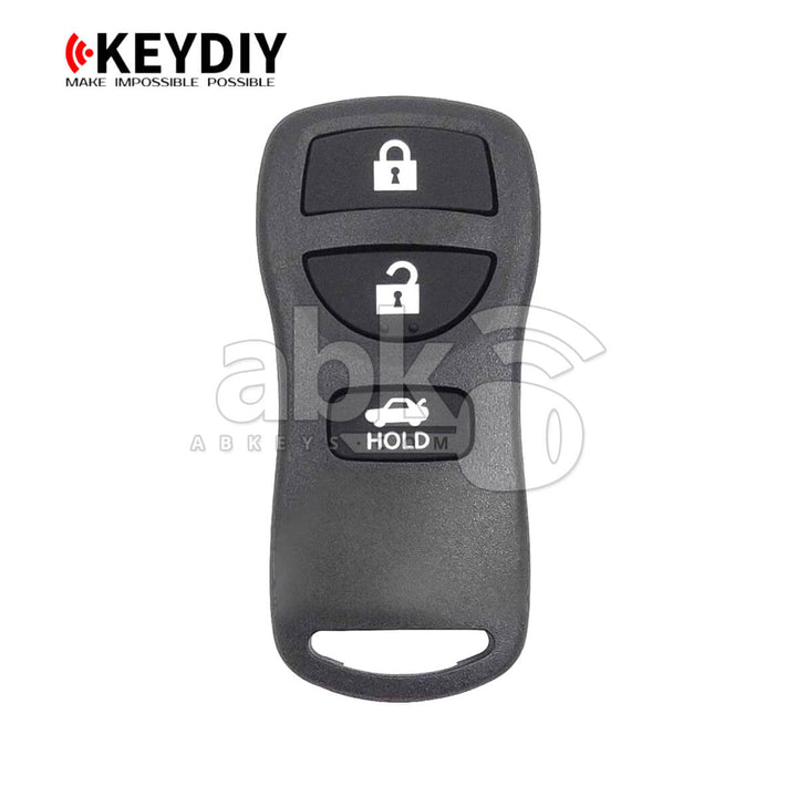 KeyDiy KD Universal Remote B Series Nissan Type With 3Buttons B36-3 - ABK-1010-B36-3 - ABKEYS.COM