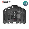 KeyDiy KD Universal Remote NB Series Honda Type With 4Buttons NB10-4 5Pcs Bundle