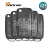 Xhorse VVDI Key Tool Volkswagen Style Wired Flip Remote 3Buttons XKB501EN 25Pcs Bundle -