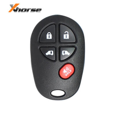 Xhorse VVDI Key Tool Toyota Style Wired Remote Control, 5Buttons XKTO08EN