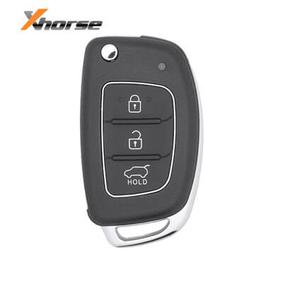 Xhorse VVDI Key Tool Hyundai Style Wireless Remote Key 3Buttons XNHY04EN - ABK-1016-XNHY04EN