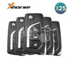 Xhorse VVDI Key Tool Toyota Style Wireless Flip Remote 3Buttons XNTO00EN 25Pcs Bundle -